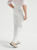 Wiaofellas  -  Spring/Summer New Light Business Elegant Casual Italian Naples High-Waisted Straight Leg Long Pants Men's Suit Pants