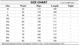 WIAOFELLAS  -  Plus Size Pants Men Linen Solid Color Pants Spring Autumn Trousers Male Casual Loose Straight Pants Streetwear 9XL