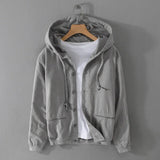 WIAOFELLAS  -  New Designer Italy Quality Linen Hooded Jacket For Men Casual Trend Spring Autumn Outerwear Blazer Top Clothes Chaquetas Jaqueta