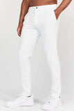 Wiaofellas  -  New Casual Pants Stylish Men's Slim Solid Pencil Pants Male Comfortable Business Formal Pants Four Season Hot Sale Trousers