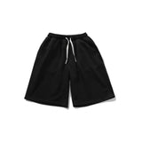WIAOFELLAS  -  Men's Casual Shorts Summer Trendy Loose Sports Style for Men and Women The Same Solid Color Simple Pants