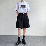 WIAOFELLAS  -  Summer Suit Shorts Men Fashion Social Mens Dress Shorts Korean Business Casual Black Shorts Mens Office Formal Shorts M-2XL