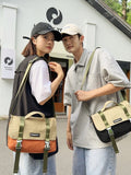 WIAOFELLAS  -  Large-capacity shoulder bag outdoor short-distance travel bag fashion messenger bag