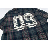 WIAOFELLAS  -  Men'S Loose Plaid Short Sleeved Shirts Casual Linen Button Down Oversized Shirt Harajuku Luxury Comfort Brand Male Shirts