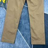WIAOFELLAS  -  High-end cotton casual pants men's American retro small straight slim cargo pants