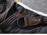 WIAOFELLAS  -  Summer Fashion Retro Workwear Cotton Shorts For Men Heavy Water Wash Multi Pocket Pants Loose Straight Leg Trendy Man Short