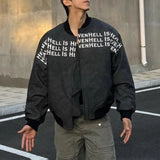 WIAOFELLAS  -  Mens Fashion Casual Pu Leather Jacket Spring And Autumn Style American High Street Trend Baseball Jacket Loose Short Coat Men