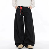 WIAOFELLAS  -  Men Women American Streetwear Fashion Loose Casual Vibe Hip Hop Cleanfit Wide Leg Suit Pant Boyfriend Harem Pants Trousers