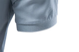 Wiaofellas  -  Men Fashion Solid Color Golf Polo Shirt Short Sleeve Fitness T-shirts Business Casual Premium Daily Outdoors Breathable Tops