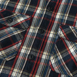 Wiaofellas  -  Casual Slim Turn-down Collar Mens Shirts Vintage Plaid Shirt Fashion Printed Buttoned Coat Men Autumn Spring Streetwear Tops