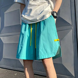 WIAOFELLAS  -  Shorts Men's Summer New Chinese Style Buckle 5-point Pants Outdoor Sports Slit Over-knee Half Pants