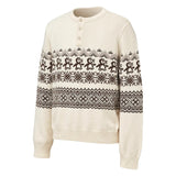 Wiaofellas  -  Men's Knitted Henry Sweaters Luxury Christmas Penguin Fair Island Long Sleeve Pullover Japanese Vintage Old Money Knitwear M-2XL