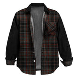 WIAOFELLAS  -  Autumn Winter Fashion Woolen Jackets For Mens Clothes Casual Loose Long Sleeve Button Outerwear Men Vintage Print Cardigans Coat