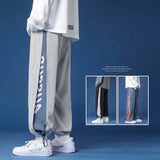 Wiaofellas  -  Men's Graphic Printed Sweatpants Autumn Hip Hop Fashion Drawstring Trousers Casual Loose Male Streetwear Leggings Pants