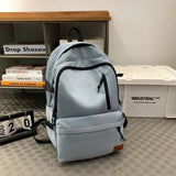 WIAOFELLAS  -  Backpack men's simple large-capacity travel backpack female student bag laptop travel bag