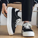 WIAOFELLAS  -  Men's Causal Low Top Breathable Lightweight Non-Slip Sneakers Comfort Fit Walking Shoes for Male