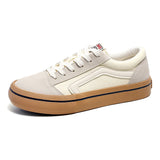 WIAOFELLAS  -  Hot Sale Classic Red Men Canvas Shoes Fashion Lace-up Mens Canvas Sneakers Hip Hop Skateboard Casual Shoes Men Vulcanized Shoes
