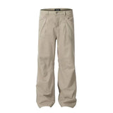 WIAOFELLAS  -  Cleanfit American Sle Casual Pants Men's Straight Leg Workwear Spring Autumn New Faion Vibe Versatile Long Pants