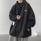 WIAOFELLAS  -  Stormtrooper Jacket for Men Fat and Versatile with a Big Belly and a Slimming Effect