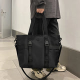 WIAOFELLAS  -  Messenger Bag Fashion Brand Large Capacity Handbag Casual Shoulder Bag Student School Bag Tote Bag Laptop Bag