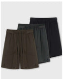 Wiaofellas  -  Loose and Slim Wide-leg Men's Versatile Five-point Casual Straight Suit Shorts
