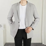 WIAOFELLAS  -  Spring Autumn New in Suits and Blazers for Men Elegant Man Blazers Suit Jackets Men's Clothes Brand Clothing Big Size Suit Male