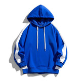 Wiaofellas White, Black, Blue, Green, Hooded Hoodie Men's Spring And Autumn Couples Clothes Top