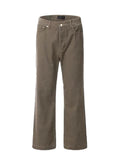 WIAOFELLAS  -  New American Style Casual Vintage Straight-leg Jeans for Men Loose Fit Clean Fit Trendy Spring Autumn Niche Pants