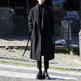WIAOFELLAS  -  Autumn Winter Jacket Korean Fashion Coat Casual Korean Style Outerwear Solid Color Pattern Suitable For Vacation