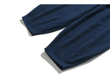 WIAOFELLAS  -  Autumn Mens Cotton Wide Leg Pants Men Solid Color Oversized Jogger Trousers Male Elastic Waist Streetwear Hanfu Linen Pants