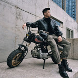 WIAOFELLAS  -  Male Trousers Multi Pocket Black Men's Cargo Pants Spring Autumn Stacked Multipockets Long Designer Luxury Loose Luxury Harajuku
