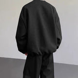 WIAOFELLAS  -  Men Jackets Solid Color Long Sleeve Open Stitch Casual Male Thin Coats Loose Streetwear Fashion Cardigan Outerwear Men