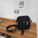 WIAOFELLAS  -  Men's messenger bag ins shoulder bag multifunctional purse tactical backpack