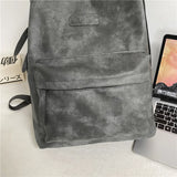 WIAOFELLAS  -  High Quality Women Man Backpack PU Leather Men's Backpacks Girl Luxury Designer Back Pack Laptop Bag Large Capacity Travel Bag