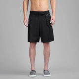 Wiaofellas  -  Mens Plain Loose Casual Suit Shorts Summer Fashion Youth Campus Trend Lightweight  Mid Length Shorts Men'S Clothing New