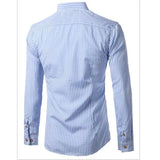 WIAOFELLAS  -  New Minimalist Oversized Men's Checkered Trendy Youth Fashion Long Sleeved Shirt