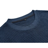 WIAOFELLAS  -  Summer Men's Short Sleeve T Shirts Round Neck Fashionable Style Half Sleeved Top Breathable T-shirt