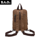 WIAOFELLAS  -  Mini Backpacks Women Multifunction Mochila Pockets Top Quality Canvas Urban Classic Small Brief Ipad Bags Brief Strong Simple
