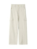 WIAOFELLAS  -  American Sle Large Size Patchwork Big ket High Quali Men's Casual Pants Trendy Brand Simple Match Haome Long Pants