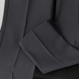 Wiaofellas  -  Men Pleated Dress Pants with Belt Business Casual Non-Iron Straight Trousers Male Solid Color Ankle Length Office Work Pants