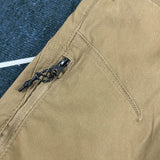 WIAOFELLAS  -  High-end cotton casual pants men's American retro small straight slim cargo pants