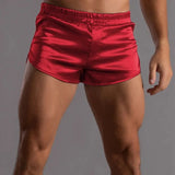 Wiaofellas  -  Silk Arlo Men's Underwear Ultra-Short Pants Comfortable Loose Fit Home Sleepwear plus Size Available Casual Pants