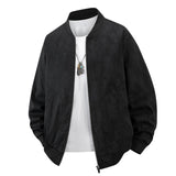 WIAOFELLAS  -  Fashion Print Bomber Jacket Men Spring Autumn Baseball Collar Casual Outwear Male Zipper Jackets Chic Couple Motorcycles Coat