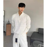 WIAOFELLAS  -  Replica Luxury Sweaters Men Sweater Jersey Korean Reviews Many Clothes Knitwear Cardigan Autumn Men's Clothing Mens Coat Hırka