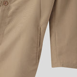 Wiaofellas  -  Men Jumpsuits Solid Color V Neck Long Sleeve Button Casual Male Rompers Streetwear Backless Hollow Out Fashion Overalls