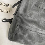 WIAOFELLAS  -  High Quality Women Man Backpack PU Leather Men's Backpacks Girl Luxury Designer Back Pack Laptop Bag Large Capacity Travel Bag