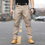 Wiaofellas  -  Autumn Tactical Overalls Pants Wear Men's Assault Pants Outdoor Camouflage Training Pants Wear-resistant Multi-pocket