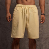 WIAOFELLAS  -  Shorts Mens Summer Daily Gym Fitness Sports Trainig Casual Shorts Versatile Comfortable Solid Simple Trendy Mens Cloths