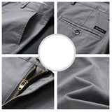 Wiaofellas  -  New Summer Cotton Solid Shorts Men High Quality Casual Social Men Shorts Work Trousers Shorts Lightweight Thin Male B50