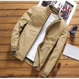 WIAOFELLAS  -  Men Slim Winter Jackets And Coats New Male Fleeces Warm Coats Fit Down Jackets Good Quality Men Cotton Spring Jackets Size